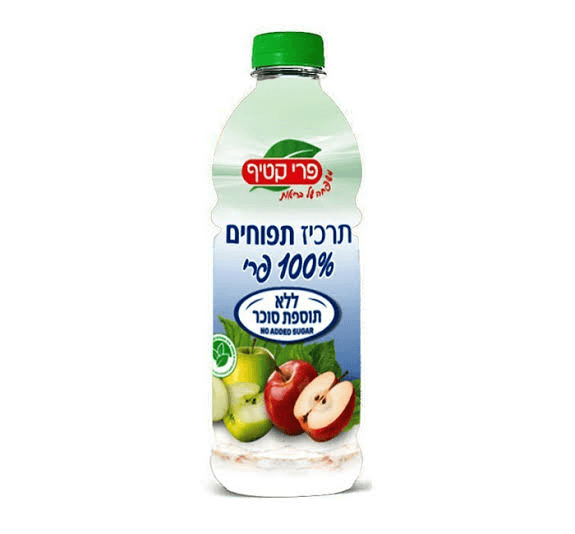 תרכיז תפוחים ללא תוספת סוכר 1 ליטר 1/12